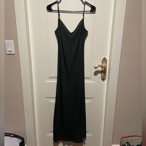 Polo Ralph Lauren green maxi vneck dress